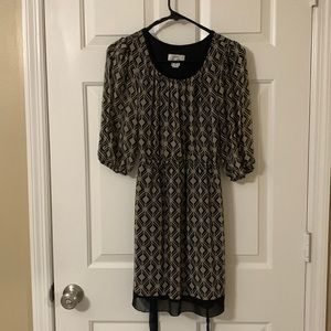 Dress brown/black